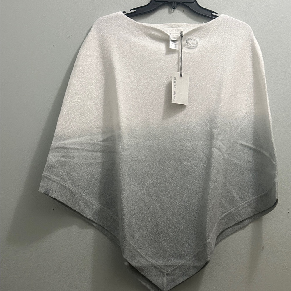 BAREFOOT DREAMS COZYCHIC ULTRA OCEAN BREEZR PANCHO, Ombré waterfall - Picture 6 of 6